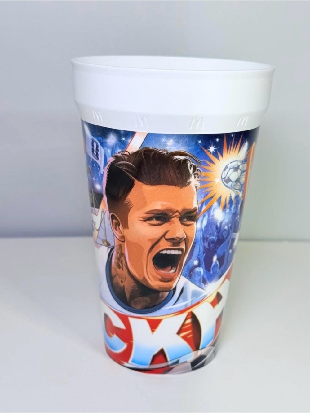 David Beckham World Cup 2026 McDonald’s Fan Graphic Collectible Cup